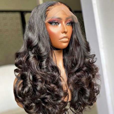 Skin Melt HD Lace Ready to Wear 13*6 Lace Front Classic bouncy curly ...