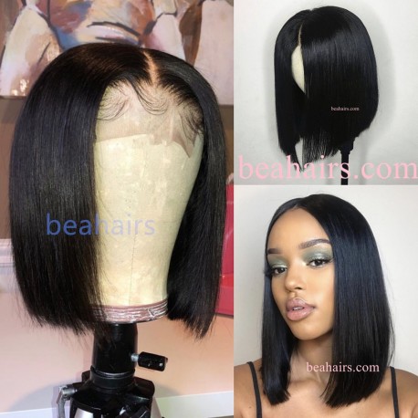 lace front blunt cut wig